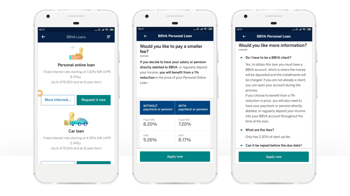 Spanish neobanks user-friendly application