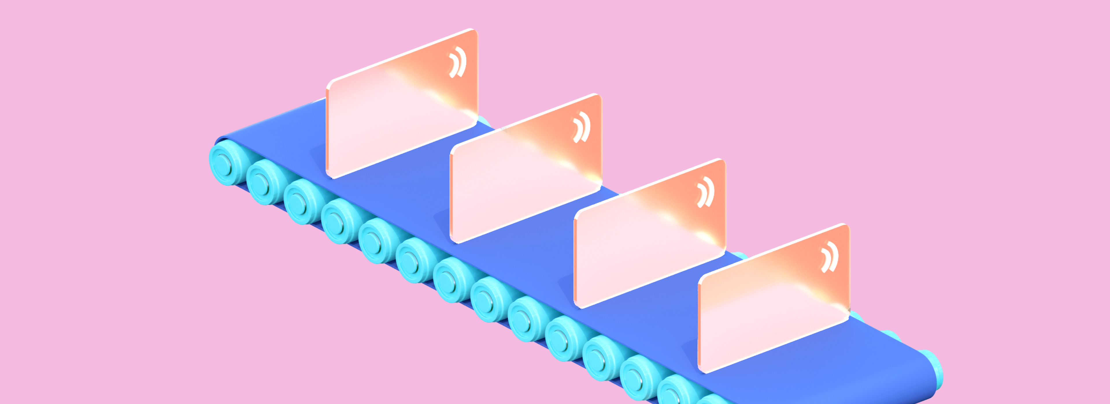 Business cards consulting illustration