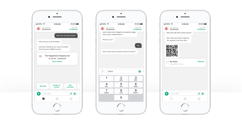 chat bank for business