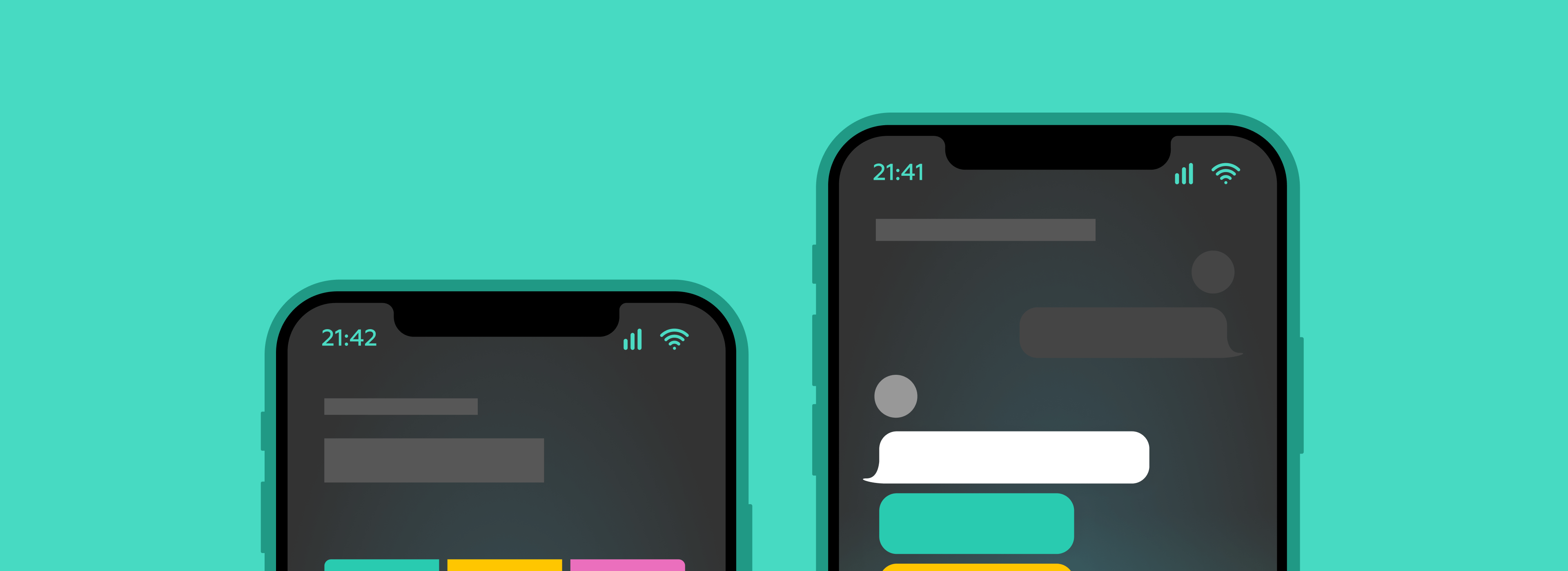 Business chatbank illustration