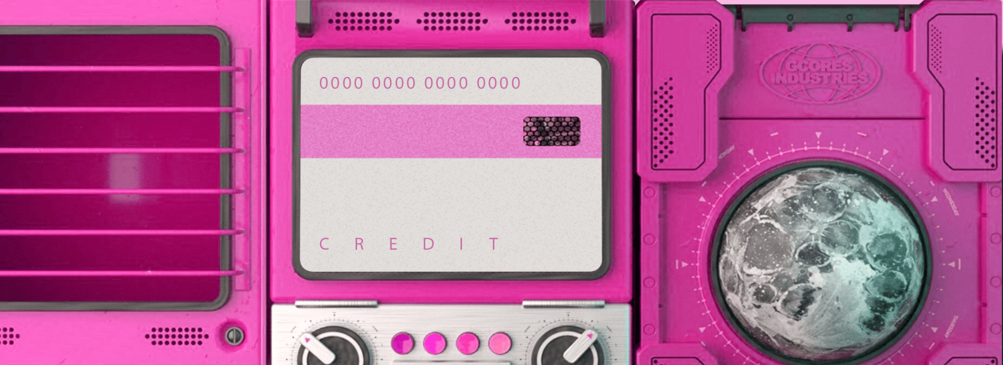 Credit cards UX illustration