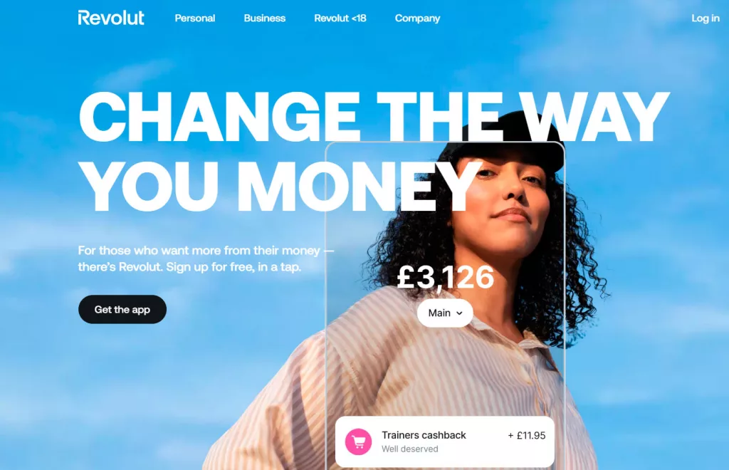 Neobank Revolut - renowned for its global presence and innovative features