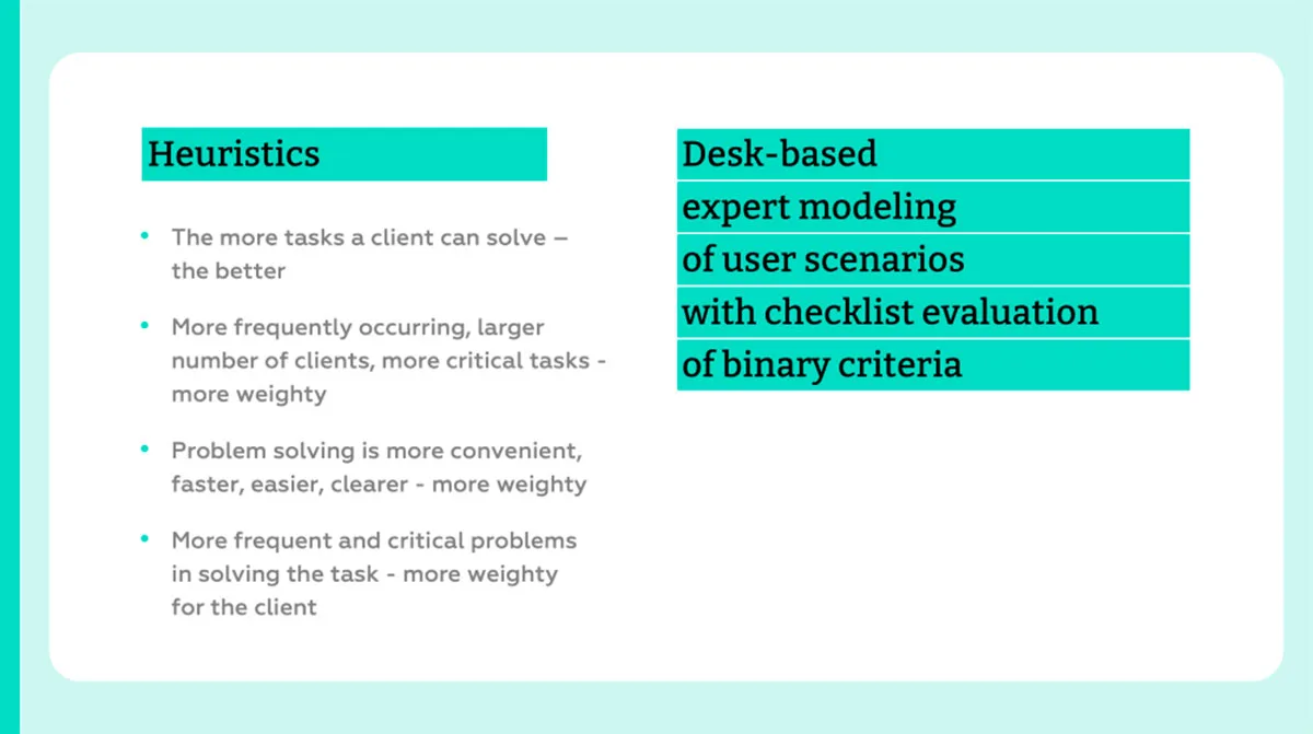 Evaluation system by Markswebb