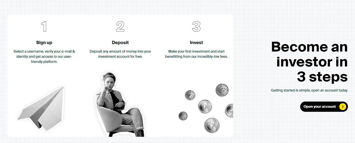 Degiro’s straightforward onboarding process