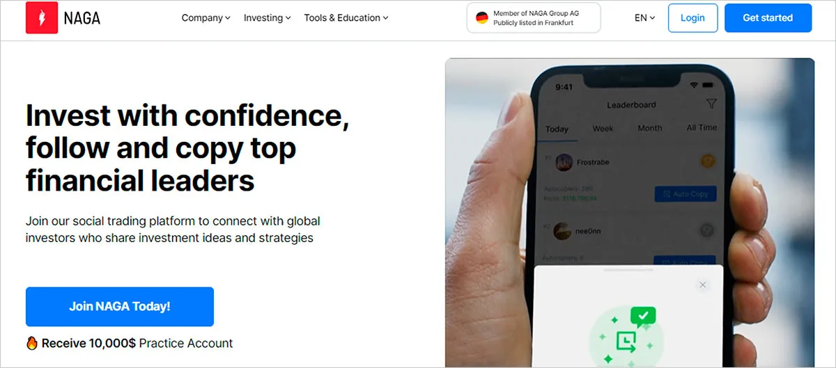 wow features in Naga's platform