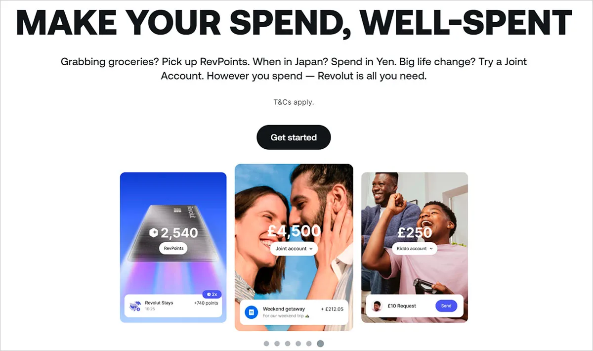 User-centred experience in Revolut