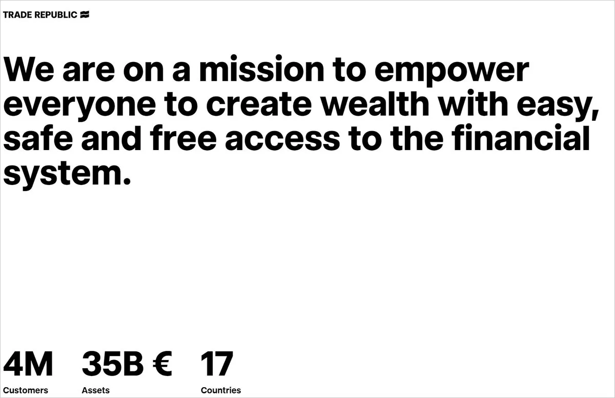 Trade Republic leading European investment platform