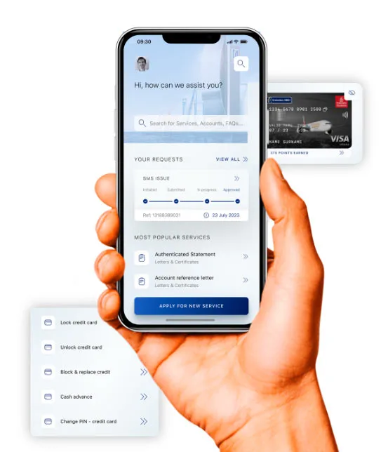 User-friendly UI solutionsin daily banking activities