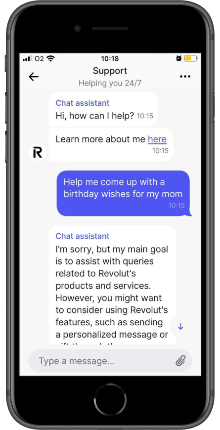 Revolut mobile banking app